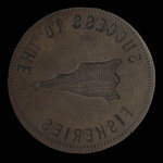 Canada, E.L. Lydiard, 1 cent <br /> 1860