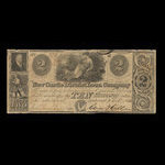 Canada, Newcastle District Loan Company, 10 shillings <br /> 8 octobre 1836