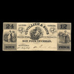 Canada, Cuvillier & Fils, 12 pence <br /> 10 juillet 1837