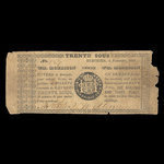 Canada, Wm. Morrison, 30 sous <br /> 4 novembre 1837