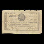 Canada, G. Beaudet, 30 sous <br /> 8 juillet 1837