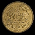 Canada, Travellers Oils Ltd., aucune dénomination <br />