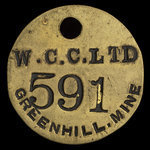 Canada, Western Canadian Collieries (W.C.C.) Limited, aucune dénomination <br /> 30 avril 1957