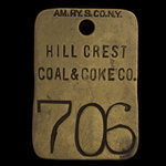 Canada, Hillcrest Coal & Coke Company, aucune dénomination <br /> 1939