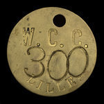 Canada, Western Canadian Collieries (W.C.C.) Limited, aucune dénomination <br /> 1919