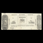 Canada, William Stewart, 6 pence : 1838