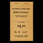 Canada, Price Brothers & Compagnie, Ltée., 5 cents <br /> 1925