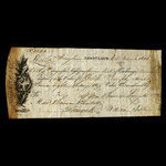 Canada, Shannan, Livingston & Cie., 8 pounds, 18 shillings <br /> 4 novembre 1815