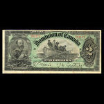 Canada, Dominion du Canada, 2 dollars <br /> 2 juillet 1897