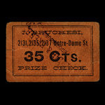 Canada, J. Bruchesi, 35 cents <br /> 1915