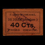 Canada, J. Bruchesi, 40 cents <br /> 1915