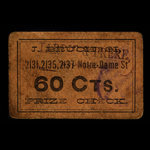 Canada, J. Bruchesi, 60 cents <br /> 1898