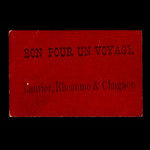 Canada, Laurier, Rheaume & Chagnon, 1 voyage <br /> 1896