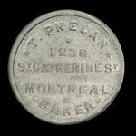 Canada, T. Phelan, 1/2 pain <br /> 1895