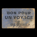 Canada, Geo. Lessard & Cie., 1 voyage <br /> 1925