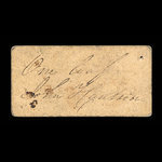 Canada, John Hantson, 1 pain <br /> 1838