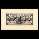 Canada, Dominion du Canada, 5 dollars <br /> 2 janvier 1902