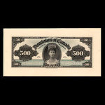 Canada, Dominion du Canada, 500 dollars <br /> 3 janvier 1911