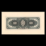 Canada, Dominion du Canada, 500 dollars <br /> 3 janvier 1911