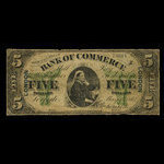 Canada, Canadian Bank of Commerce, 5 dollars <br /> 1 mai 1867
