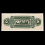 Canada, Dominion du Canada, 2 dollars <br /> 1870
