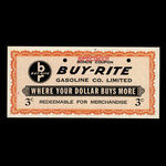 Canada, Buy-Rite Gasoline Co. Limited, 3 cents <br /> 1978
