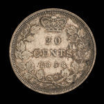 Canada, Victoria, 20 cents <br /> 1858