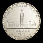 Canada, Georges VI, 1 dollar <br /> 1939