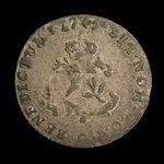 France, Louis XV, 2 sous <br /> 1745