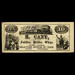 Canada, H. Cant, aucune dénomination <br /> 1887