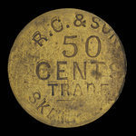 Canada, R.C. & Fils, 50 cents <br /> 1914