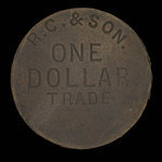 Canada, R.C. & Fils, 1 dollar <br /> 1914