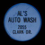 Canada, Al's Auto Wash, aucune dénomination <br /> 1974