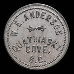 Canada, W.E. Anderson, 20 poissons <br /> 1939