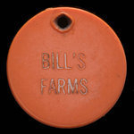 Canada, Bill's Farms, aucune dénomination <br /> 1967