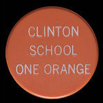 Canada, Clinton School, 1 orange <br /> 1976