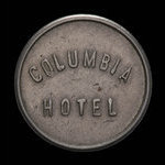 Canada, Columbia Hotel, 5 cents <br /> 1903