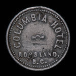 Canada, Columbia Hotel, 5 cents <br /> 1903