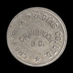 Canada, Cranbrook Trading Co. Ltd., 5 cents <br /> 1959