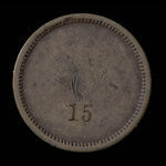 Canada, inconnu, 6 1/4 cents <br />