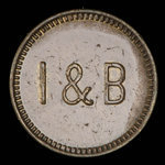 Canada, Ink & Boyd (I & B), 6 1/4 cents <br /> 1903