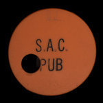 Canada, Student Activity Centre (S.A.C.) Pub, aucune dénomination <br /> 1970