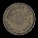 Canada, Semaphore Cigar Store, 6 1/4 cents <br /> 1924