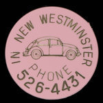 Canada, New Westminster Volkswagon Ltd., aucune dénomination <br /> 1972