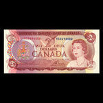 Canada, Banque du Canada, 2 dollars <br /> 1974