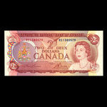 Canada, Banque du Canada, 2 dollars <br /> 1974