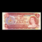 Canada, Banque du Canada, 2 dollars <br /> 1974