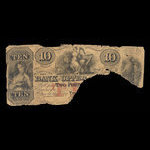 Canada, Bank of Upper Canada (York), 10 dollars <br /> 1857