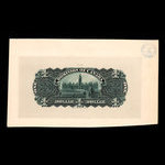 Canada, Dominion du Canada, 1 dollar <br /> 31 mars 1898