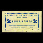 Canada, Harold's Sunoco Service, 5 cents <br /> 1978